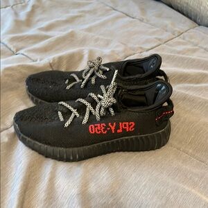 Adidas Black and Red Sneakers Primeknit Boost